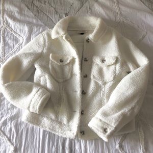 White Teddy Jacket